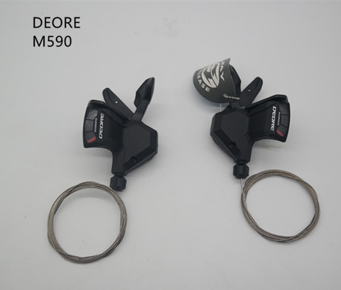SHIMANO DEORE SL-M590 9S 27S 9 Speed bike Shifter Lever Trigger rapid fire MTB mountain bike Bicycle shifters ► Photo 1/1