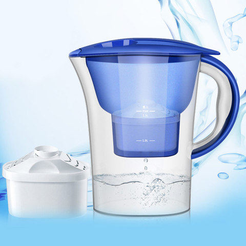 Kitchen Water Filter Water Jug Activated Carbon Alkaline Filtration Net Food Grade Material Office Water Purifier Cold Kettle ► Photo 1/6