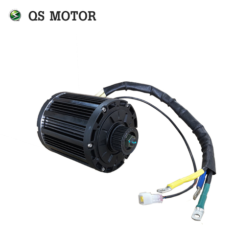 QS Motor 4000W 138 90H mid drive motor for electric Motorcycle 72V ► Photo 1/2