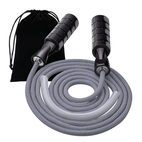 Jump Rope Ball Bearing Speed Skipping Rope Handles Jumping Ropes for Kids Women Men Indoor Outdoor Workout Aerobic Exercise ► Photo 1/6