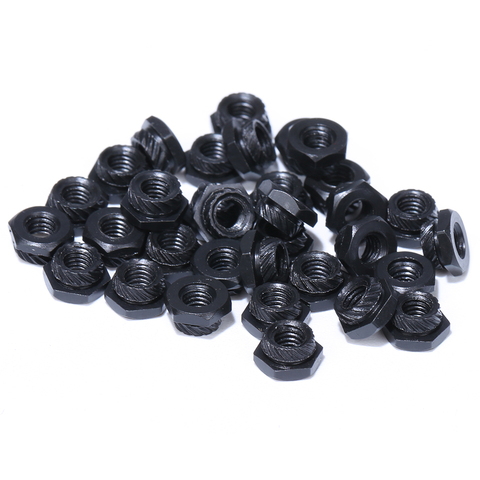 40pcs Carbon Steel High Hardness M3 Hexagonal Rivet Nut for RC Drone FPV Racing Freestyle Frame Kits ► Photo 1/2