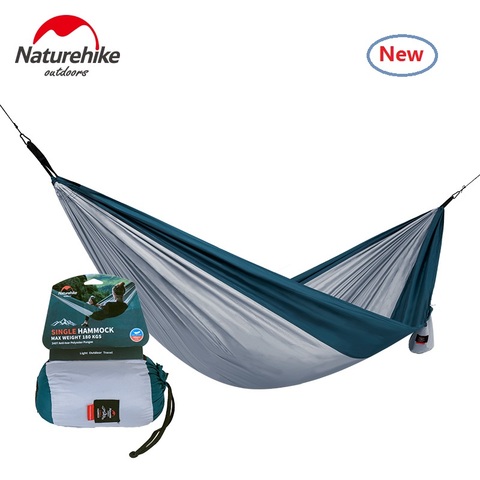 Naturehike factory sell  Single & double Picnic Hammock portable Camping Hammock Hanging Bed Sleeping camping Hammocks ► Photo 1/6
