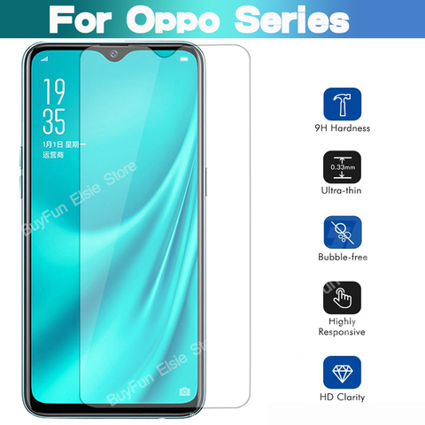 Tempered glass for OPPO F11 F11Pro A5s screen protector phone protective glass For OPPO A5 A9 2022 A1K A71 A83 scratchproof Film ► Photo 1/6