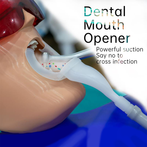 1pcs Dental Mouth Opener HVE  Suction Droplets Dental Cheek Lip Retractor Suction Mouth Opener for  Dental Chair HVE  Suction ► Photo 1/6