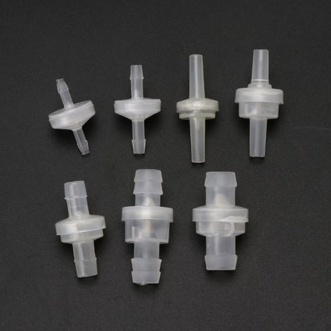Plastic One-Way Non-Return Water Inline Fluids Check Valves for Fuel Gas Liquid ► Photo 1/6