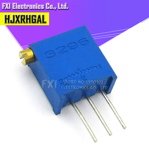 10pcs 3296 3296X series resistanceohm Trimpot Trimmer Potentiometer  1K 2K 5K 10K 20K 50K 100K 200K 500K 1M ohm  100R 200R 500R ► Photo 1/2