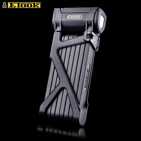 Etook Bicycle Lock Folding Mountain Bike Lock Strongest Anti Theft Heavy Duty Motorcycle Lock For Electric Bike ET590 ► Photo 1/6