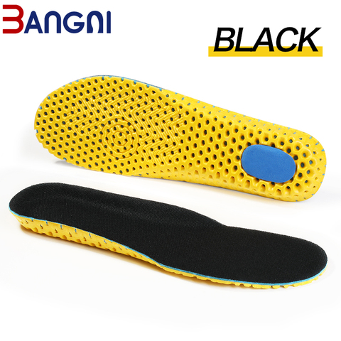 3ANGNI 1Pair Memory Foam Insoles for Shoes Orthopedic Soft Pad Inserts for Men Woman running. ► Photo 1/6