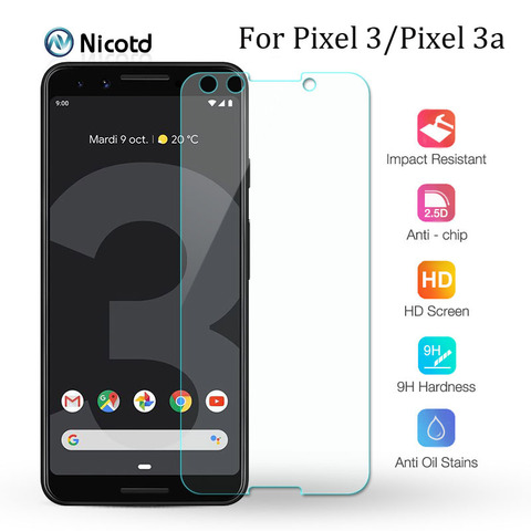 9H Hardness Tempered Glass for Google Pixel 3 3a Screen Protector Protective on Google Pixel 3a 3 Glass for Google Pixel3 3 a ► Photo 1/6