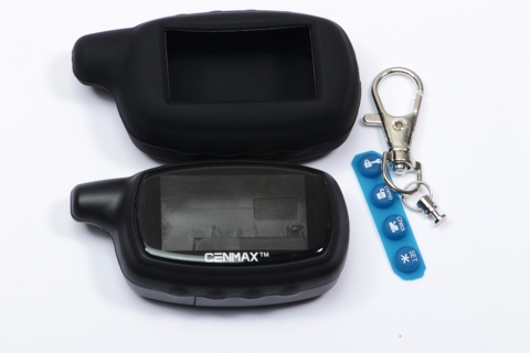 Case for CENMAX ST-7A+Silicone Case Russian LCD Remote Control for CENMAX ST7A 7A LCD Keychain ► Photo 1/3