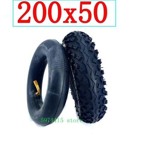 200x50 Tire and Tube Pneumatic Wheel Off-Road Tires for Electric Scooter,Electric Gas Scooter,Mountain Scooter and Wheelchai ► Photo 1/6