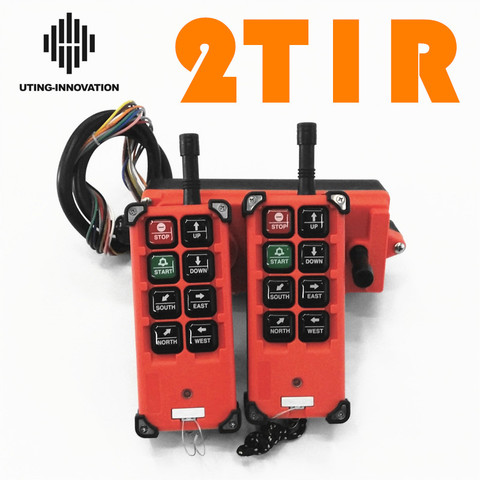 Free Shipping 18-65V 65V-440V Industrial Wireless Radio Remote Control F21-E1B 8 Channel Buttons Switchs for UTING Hoist Crane ► Photo 1/5