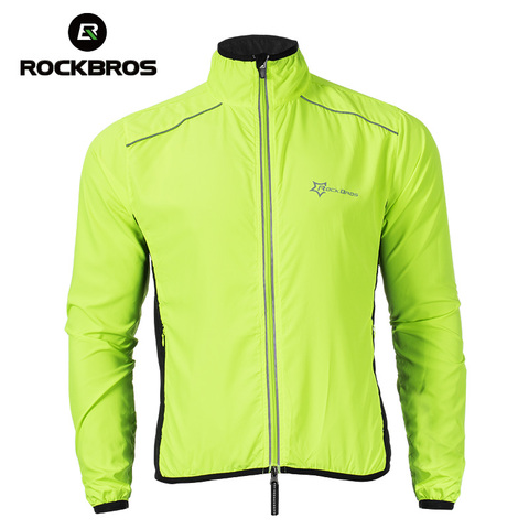 ROCKBROS Cycling Bike Bicycle Jacket Coat Cycling Bicycle Jersey Clothing Windproof Reflective Quick Dry Coat Bike Equipment ► Photo 1/6