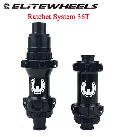 ELITEWHEELS RD13 Ratchet System 36T Road Disc Hub Front 12*100mm  Rear12*142mm Shimano Freebody For Road Disc Bike Wheelset ► Photo 1/4