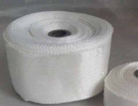 (5cmx 15m) high temperature resistant glass fiber cloth tape, glass fiber plain cotton cloth, household industrial accessories ► Photo 1/6