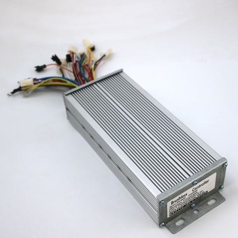 GREENTIME Sensor/Sensorless 48V-72V 2000W 60Amax BLDC motor controller E-bike brushless speed controller ► Photo 1/4