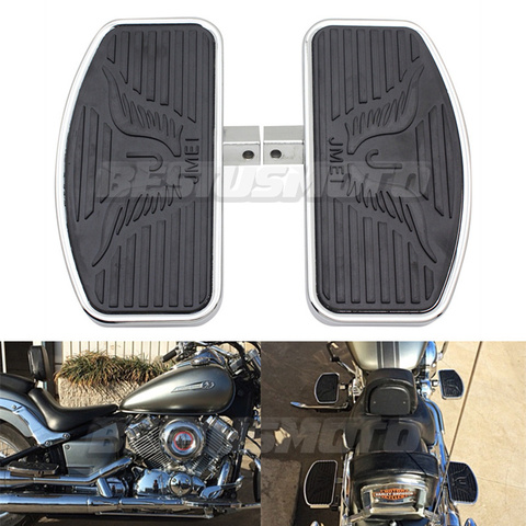 Motorcycle Front Rider / Rear Passenger Foot Pegs Footrests For Honda Shadow 400 750 VT400 VT750 Ace 1997-2003 ► Photo 1/6