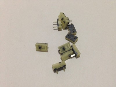 2pcs/set Original T-MEC mouse micro switch two feet micro button side key for Razer Imperator ► Photo 1/1