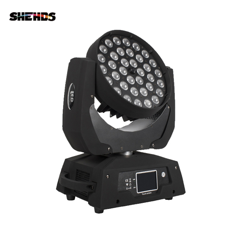 LED Washing Zoom Moving Head Light 36x12W/18W RGBW/+UV Touch Screen Suitable For DMX Stage Light Professional/KTV Effect Light ► Photo 1/6