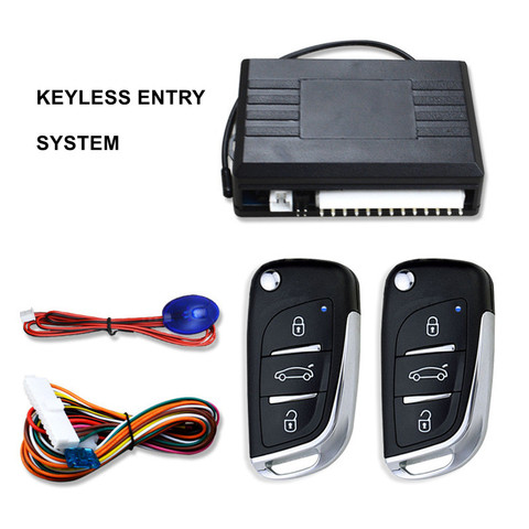 Remote Control Auto Lock Central Door Smart Locking Car Alarm Keyless Entry System Centralized Power Window Trunk Release ► Photo 1/6