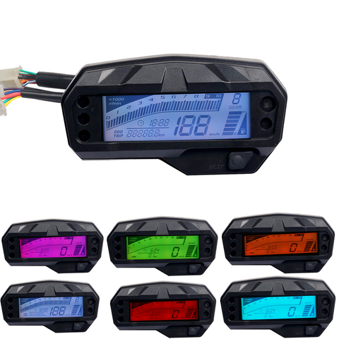 For Yamaha FZ16 Water Temperature Motorcycle Tachometer Digital Odometer Speedometer Meter Gauge Moto Tacho Instrument ► Photo 1/6