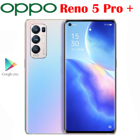 New Original Official OPPO Reno 5 Pro + Plus 5G Smartphone Snapdragon 865 6.55inch AMOLED 50MP Camera 4500Mah 65W SuperVOOC NFC ► Photo 1/3