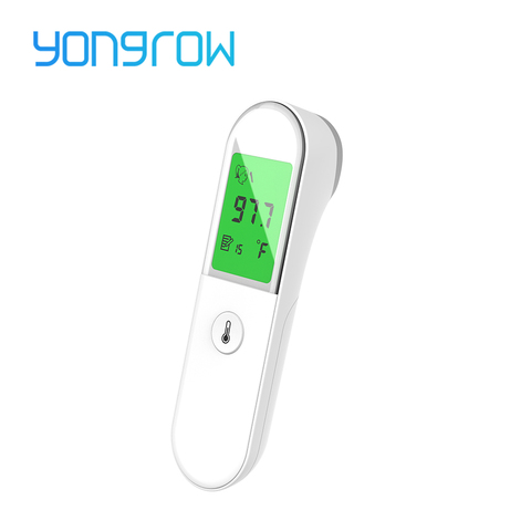 Yongrow New Digital Portable Infrared Thermometer Forehead Thermometer Body and Surface Non-Contact Laser Baby Fever Temperature ► Photo 1/6