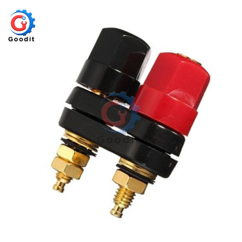 Banana Plugs Couple Terminals Connector Amplifier Terminal Binding Post Banana Speaker Plug Jack Connector Terminal 4MM ► Photo 1/5