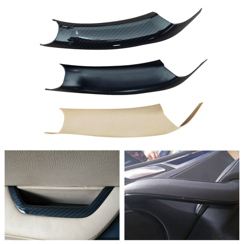 Car Interior Door Handles Panel Pull Trim Inner Handle Cover for BMW X3 X4 F25 F26 2010 2011 2012 2013 2014 2015 2016 2017 ► Photo 1/6