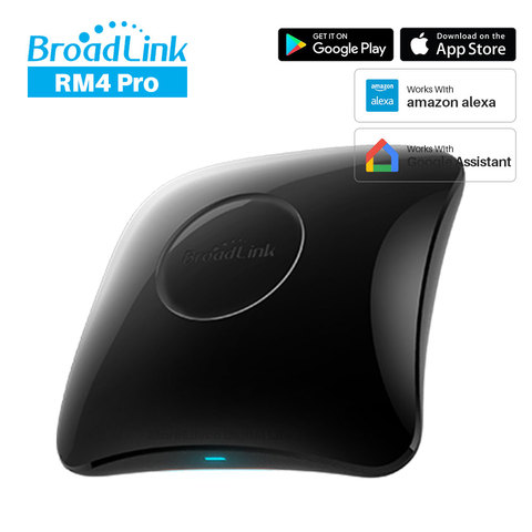 Broadlink RM4 Pro WiFi IR RF Universal Intelligent Remote Controller Works With Alexa Google Assistant Smart Home Automation ► Photo 1/6