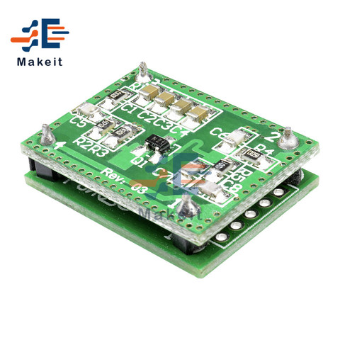 DC6-40V 8-15M LV002 Doppler Radar Microwave Sensor Switch Module Radar Detector Sensor Board for Corridor Aisle Garage Induction ► Photo 1/6