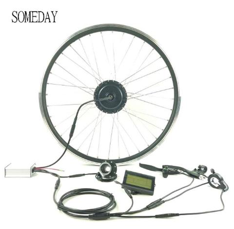 SOMEDAY Whole Waterproof Cable 36V 250W Electric Bicycle Conversion Kit Front Hub Motor Ebike Wheel with KT LCD5 LCD3 Display ► Photo 1/6
