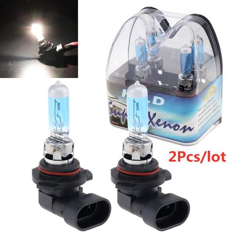 Super White Halogen Bulb 2pcs H8/H9/H10/H12/9005/9012 65W  12V 6000K Car Xenon Halogen Head Lamp Auto Front Headlight Fog Bulb ► Photo 1/6