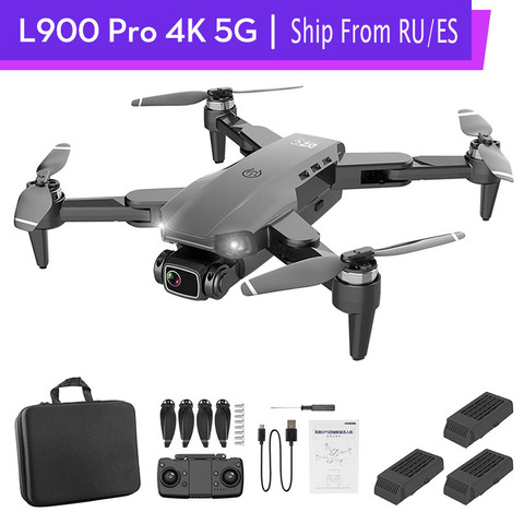L900 PRO RC Drone 5G GPS 4K HD Camera Dron 2-axis FPV Quadcopter Brushless Motor 1.2KM 28min Flight Professional RC Helicopter ► Photo 1/6