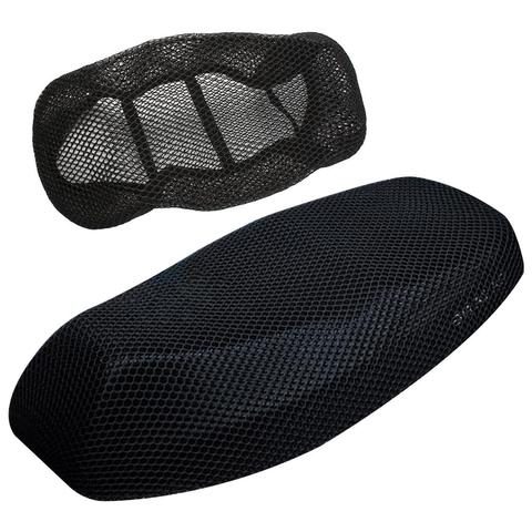 Summer Cool 3D Mesh Motorcycle Seat Cover Breathable Sun-proof Motorbike Scooter Seat Covers Cushion For Yamaha Suzuki ► Photo 1/6