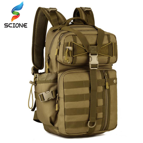 Men Outdoor 3P Tactical Backpack 900D Waterproof Army Shoulder Military hunting camping Women Multi-functional Molle Sports Bag ► Photo 1/6