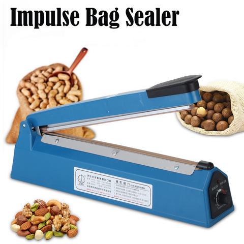 1 PC 12inch Impulse Bag Sealer Poly Bag Sealing Machine Heat Seal Closer Spare Heater and High Temperature Film for Kitchen Tool ► Photo 1/6