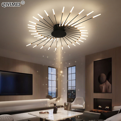 New Modern Chandelier Lights For Foyer Study Living Room Bedroom Kitchen Hall Lighting Decoration Indoor Lamps Warm Home Luster ► Photo 1/6