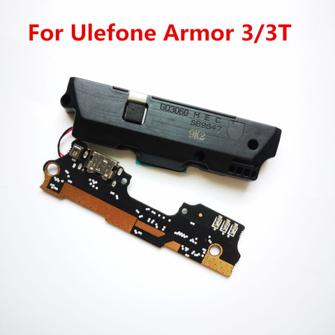 For Ulefone Armor 3 3T 3W 3WT New Original USB Board Charger Plug Dock+Loud Speaker Horn Buzzer  Repair Accessories Replacement ► Photo 1/5