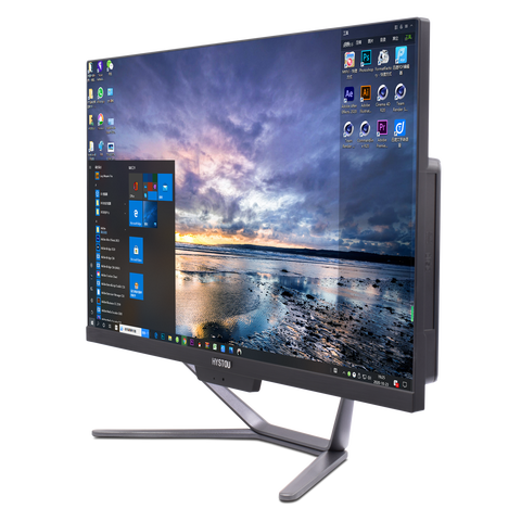New trend All in One PC Core i5 i7 processors 23.8 Inch Monitor desktop computer DDR4 with We Camera for home office use ► Photo 1/6