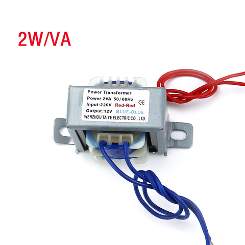 2W EI Output Voltage copper core Input 220V 380V spot welder Power transformer  step down  6V 9V 12V 15V 24V ► Photo 1/6