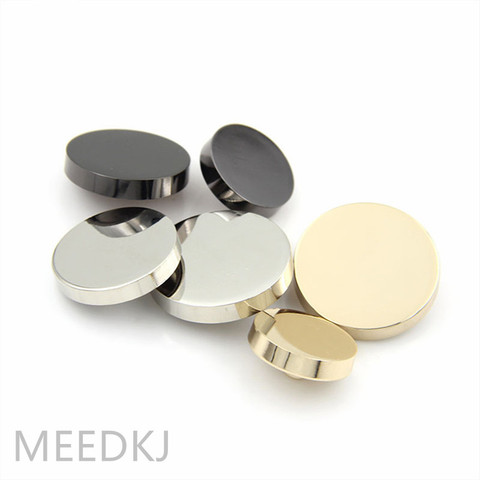 10pcs three-color metal button zinc alloy handle button, used for jacket, jacket, windbreaker, button fastener, sewing supplies ► Photo 1/5