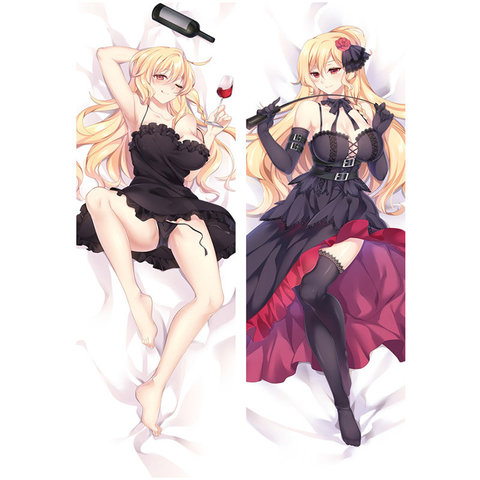 150x50cm 2way Anime Rokudenashi Majutsu Koushi to Akashic Records  Dakimakura Hugging Body Pillow Cover Case Sexy Girl pillowcase