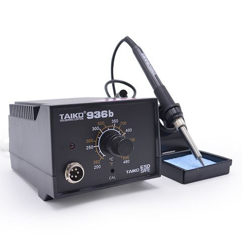 High Quality  936 anti-static Adjustable temperature soldering station 220V Constant Strong Power  Electric Iron Replacement Rep ► Photo 1/6