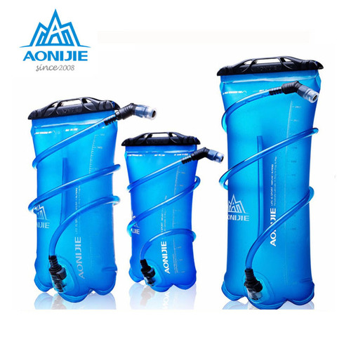 AONIJIE 1.5L/2L/3L Outdoor Cycling Running Foldable TPU Water Bag Sport Hydration Bladder for Camping Hiking Climbing 250/350ML ► Photo 1/6