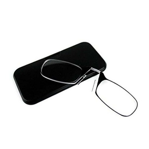 Legless Clamp nose  reading glasses for both men and women portable sticky phone to send ultra-thin glasses case +2.00 +2.50 ► Photo 1/4