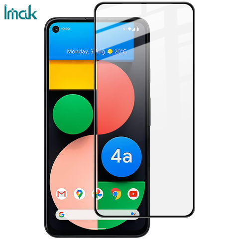 Imak Pro+ Full Tempered Glass For Google Pixel 4a 5G Screen Protector For Google Pixel 4a 5G Protective Glass Film ► Photo 1/1