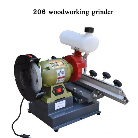 MR206 Multifunctional Woodworking Grinding Knife Machine Electric Flat Throw Pressure Planer Grinder Manual Woodwork Grinder ► Photo 1/5