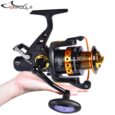 Bis Metal Spinning Reel 13 + 1BB Fishing Reel Pesca Strong Drag Moulinet Peche En Mer Carp Carretilha De Pesca Olta Makaralar ► Photo 1/6