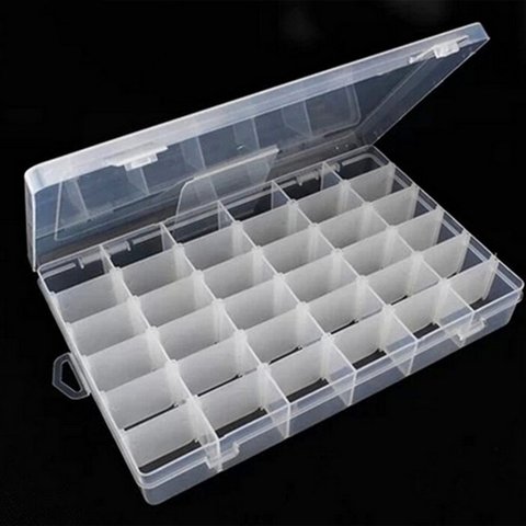 36 Value PP Storage Box Electronic Components Storage Assortment Box Multifunction Storage Box for Jewelry Diamond Embroidery ► Photo 1/6